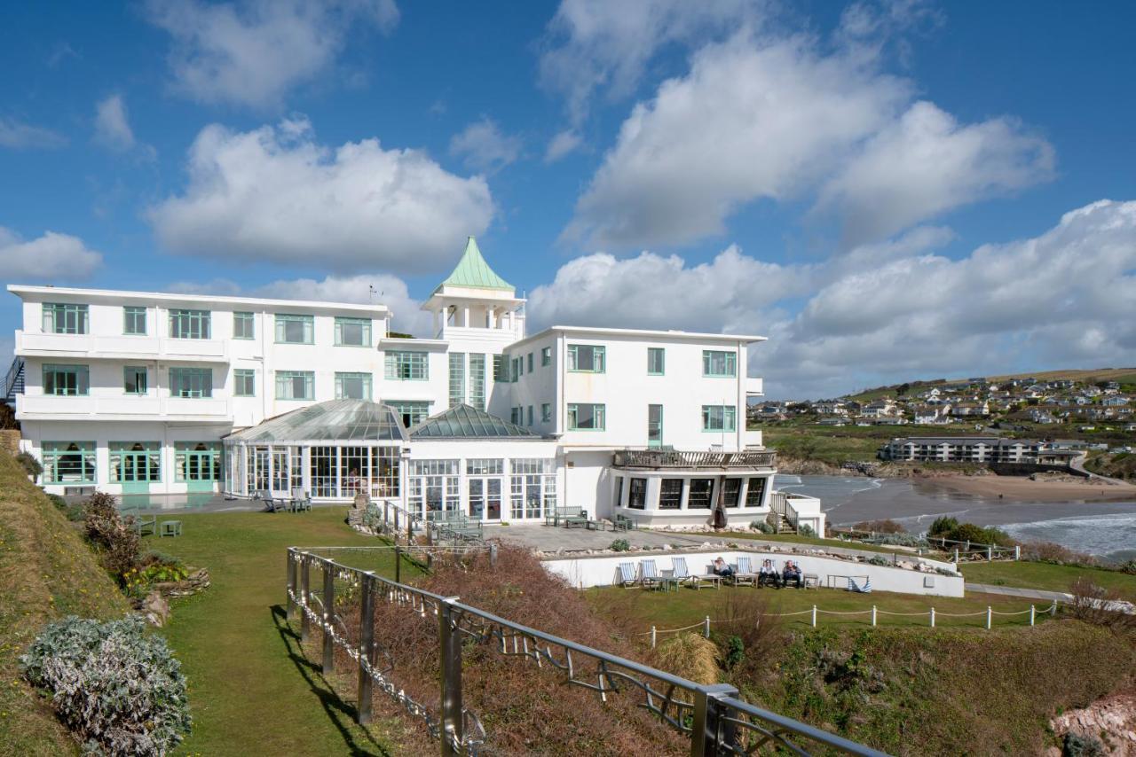 Burgh Island Hotel Bigbury on Sea Exteriör bild